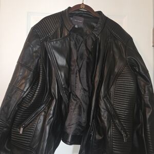 The Limited Black Leather Jacket